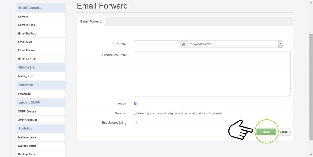 Create New User Email How to create a new email for my website - HostCoral
